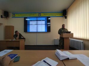 На кафедрі військової підготовки відбулось планове засідання вченої ради