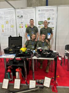 Слухачі кафедри прийняли участь у виставці – “III Міжнародна виставка систем охорони та безпеки”