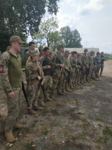 Практична підготовка курсантів 1-го курсу